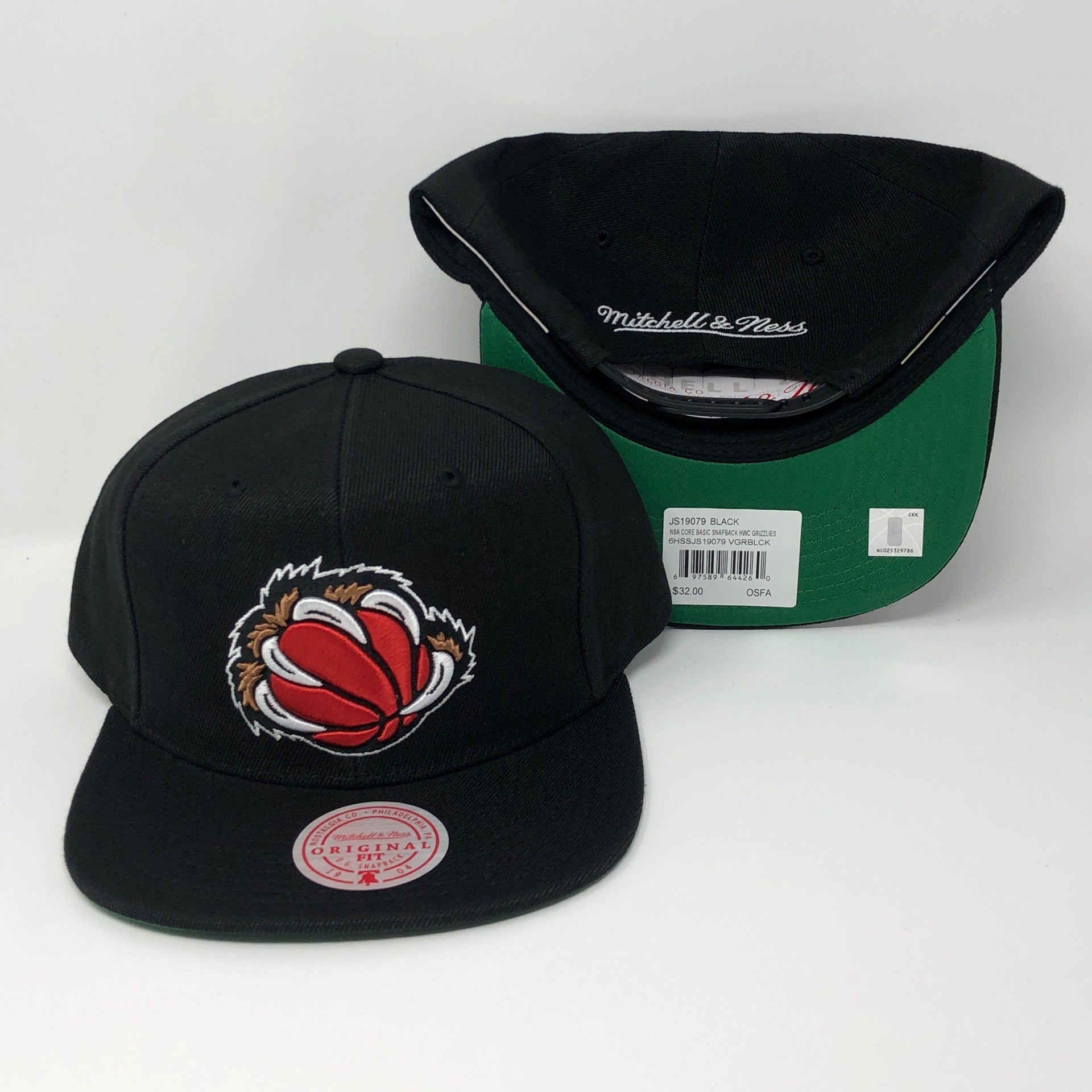 Mitchell and ness nba memphis grizzlies Snapback original, Men's